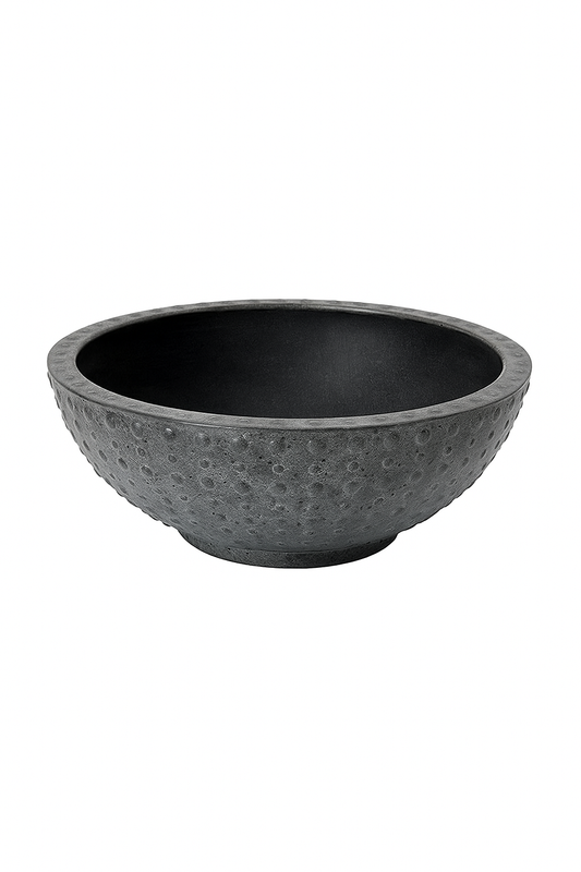 High Quality Muddy Hands Faux Concrete Plant Pot Outdoor Garden Flower Herb Tree Round Plastic Planter (17.7 Litre Bowl)