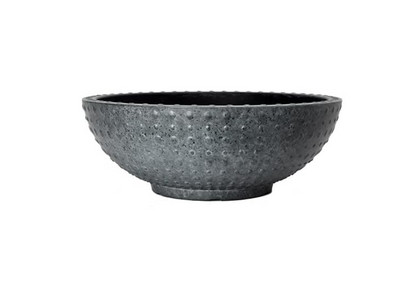 High Quality Muddy Hands Faux Concrete Plant Pot Outdoor Garden Flower Herb Tree Round Plastic Planter (17.7 Litre Bowl)